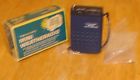 12-160 Realistic Vintage Nos Model Blue Mini Weatheradio Weather Radio Box 12-160 Realistic Vintage Nos Model Blue Mini Weatheradio Weather Radio Box