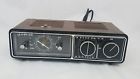 1304c Solar Vintage Model Alarm Clock Radio Faux Wood Rare