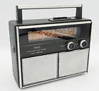 22470400 174 Sears Old School Working Solid State Twin Speaker Dual Power 22470400 174 Sears Old School Working Solid State Twin Speaker Dual Power