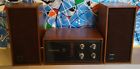 1r1708 Magnavox Vintage Solid State Radio Stereo Piece Walnut Unit 1r1708 Magnavox Vintage Solid State Radio Stereo Piece Walnut Unit