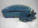 2203-20m Pac-tel Push Button Trimline Desk Phone Blue Green Works Made In Korea