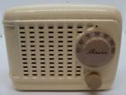 242t Arvin Vintage Midget Metal Tube Radio Model In Ivory 242t Arvin Vintage Midget Metal Tube Radio Model In Ivory