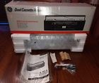 3-5638 Ge Neral Electric Portable Radio Dual Cassette Recorder Nos