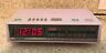3620lav Soundesign Alarm Clock Radio Pastel Lavender Purple Retro Vintage