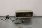 3826sgy Soundesign Vintage Cassette Clock Radio Works