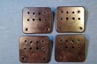 Ux-226 4 Pin Socket Atwater Kent Set Of Four Bakelite Model Tube