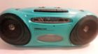 4873 Sound Design Vtg Retro Teal Boom Box Am Fm Radio 4873 Sound Design Vtg Retro Teal Boom Box Am Fm Radio