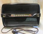 49-505-121 Philco Vintage Transitone Model Brown Bakelite Radio Works Fine