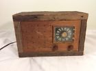 511-512 Air King Model Vintage Tube Radio In Custom Box 511-512 Air King Model Vintage Tube Radio In Custom Box