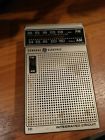 7-2582g Ge Vinta Neral Electric Portable Fm Am Radio With Belt