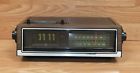 7-4365a Ge Nuine Vinta Neral Electric Am Fm Alarm Flip Clock