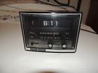 7-4415b Ge Vinta Clock Radio Neral Electric Flip Alarm Model Walnut