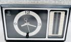 7-4501 Ge General Electric Vtg Analog Walnut Grain Finish Mid Century