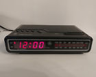 7-4612bkb Ge Vinta Digital Alarm Clock Radio Model Nice Condition
