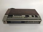 7-4639b Ge Vinta Alarm Clock Radio Neral Electric Am Fm Wood