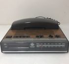 7-4711c Ge Electronic Digital Vinta Clock Radio Telephone Tested Fast Ship