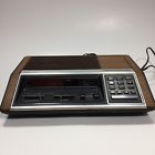 7-4870a Ge Vinta Neral Electric Alarm Clock Radio Model Tested Digital