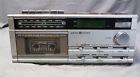 7-4984a General Electric Vintage Fm Stereo Clock Radio Cassette Recorder