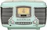 Cr612b-ab 710244240789 Crosley Corsair Tabletop Bluetooth Radio With Cd Player