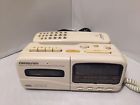 7569-ivy Soundesign Vintage Phone Clock Radio Model 0781490480861