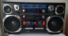 7995 Electro Brand Model Vintage Stero Double Cassette Recorder Band Radio