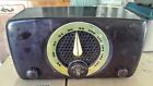 7h918 Zenith Vintage Deco Tube Bakelite Radio