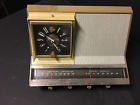 8097 Silvertone Vintage Solid State Clock Radio Model Circa