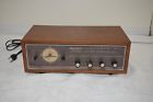 8fc-45w Sony Vintage Radio Alarm Clock Works Well Woodgrain