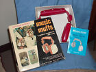 80-035 91-035 - Midland Vintage Young World Am Radio Headset Headphones Music Muffs