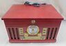 9287gb Electro Brand Retro Radio Cd Record Turntable Cassette Deck Player