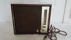 A-420-w Zenith Vintage Solid State Radio Tabletop Woodgrain Prop Wood Box