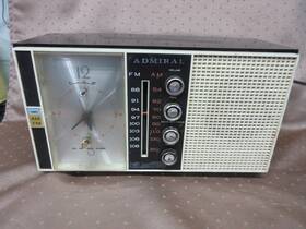 Yg-541 Admiral Vintage Am Alarm Clock Tube Radio Model Yg541 Works With Issues