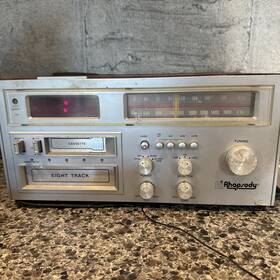 Ry-1082 Ai Rhapsody 8 Track/tape Player Model Made In Hong Kong Vintage Read