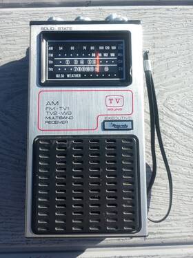 Ry-164 Ai Rhapsody Am Fm Tv Weather Band Multi-band Receiver Solid State Ry-164/w Works