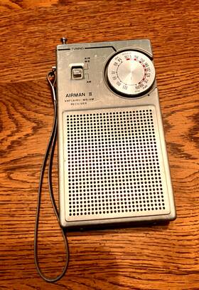 Tr7071 Airman Ii Vintage 2 Vhf Air Wb-am Receiver Handheld Model Number Tested