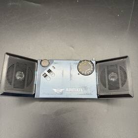 Airmate St-106 Vintage Stereo Fm/am Portable Radio With Antenna Works 4 1/8 Inch X 2 1/2