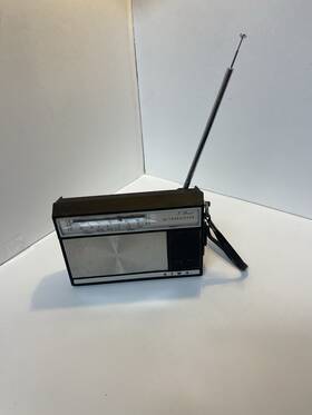 Ar-123 Aiwa Vtg 1965 Am/fm Model Portable 10 Transistor Radio Repair Project Box