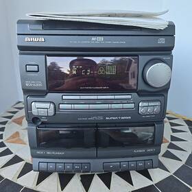 Cx-nv2100u Aiwa Mini Audio System Stereo Nsx-v2100 Only No Remote Read