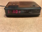 Ak2720 Emerson Vintage Radio Alarm Clock Brown Black