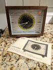 Allied Radio Vintage Hamclock World Ham Clock Original Instructions