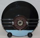 Ar50 Artone Vintage Sparton Bluebird Blue Mirrored Radio Clone Made In Ar50 Artone Vintage Sparton Bluebird Blue Mirrored Radio Clone Made In