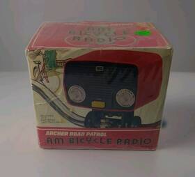 12-147a Archer New Vintage Antique Road Patrol Bike Radio 1960s Sealed Never Opened 12-147a Archer New Vintage Antique Road Patrol Bike Radio 1960s Sealed Never Opened
