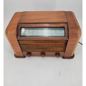 S-7397-5 Arvin Vintage Air Chief Inch Toaster Radio