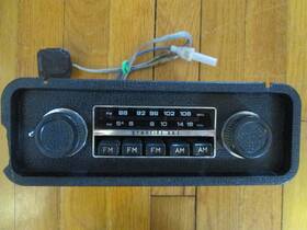 Vw-405-fm Astro Line Vintage Japanese Starfire Car Radio - As Is Untested