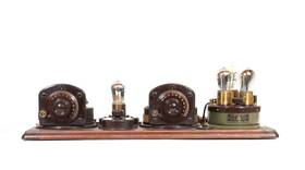 4445a Atwater Kent 1923 Model 9 Breadboard Radio With Good Tipped Tubes Works 4445a Atwater Kent 1923 Model 9 Breadboard Radio With Good Tipped Tubes Works