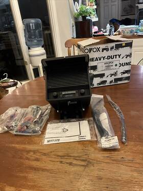Audiovox Tra3100 New Vintage Heavy Duty Am/fm Stereo Cassette Player Model