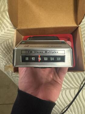 Fmx-6250 Automatic Radio Fm Multiplex Tuner Cartridge Model With Original Box