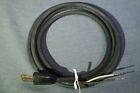 Awg 18-2 Rubber Power Cord Vintage Assembly With Genuine Two Conductor