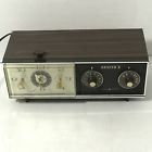 B266 Zenith Vintage Am Alarm Clock Radio Solid State Loud Trumpeteer