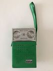 Best Ever 10 Vintage Transitor Green Radio With Cover Wrist Wrap